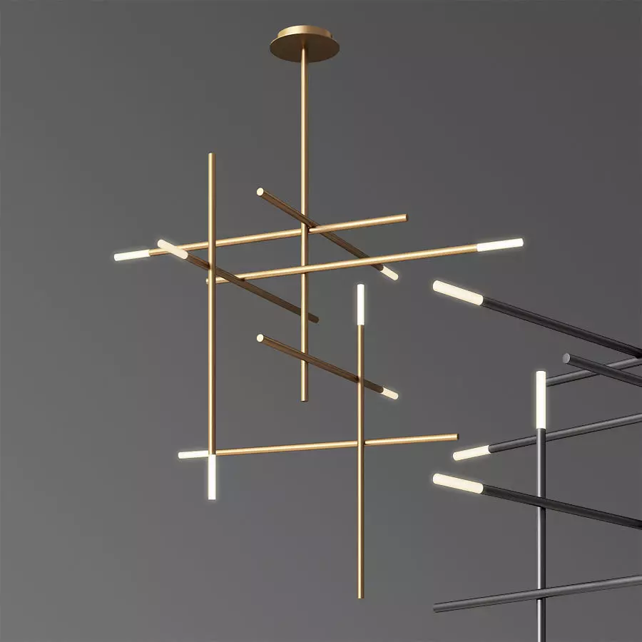 Kitami Suspension Medium Pendant 3D model_0