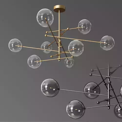 Rd15 8 Arm Pendant Chandelier