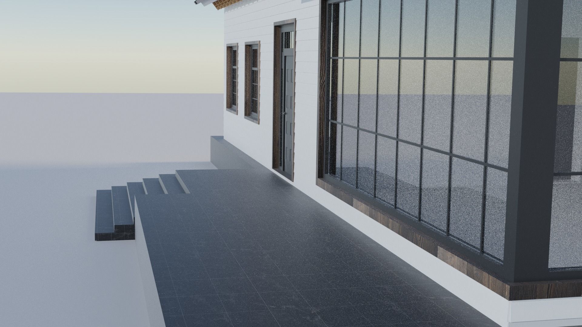 Modern Talish Home 3D model_3