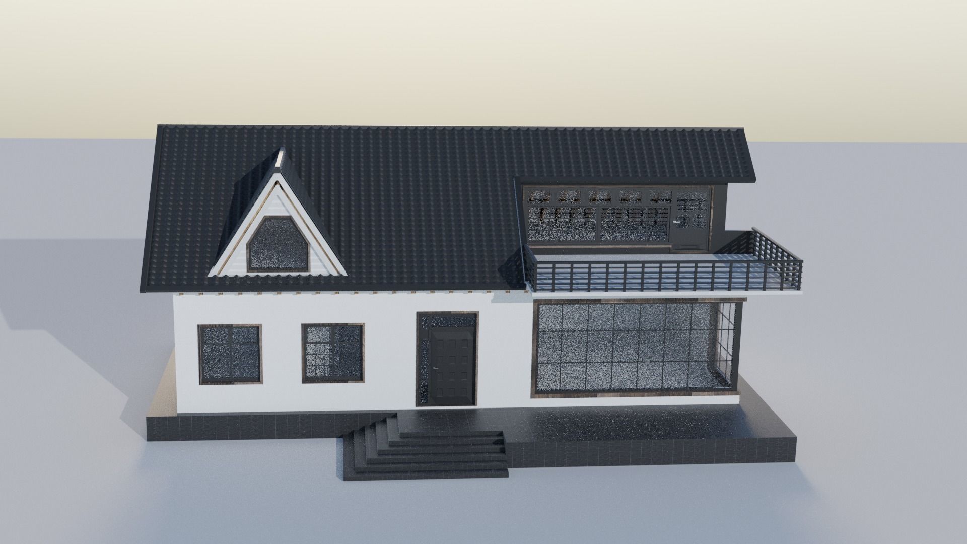 Modern Talish Home 3D model_8