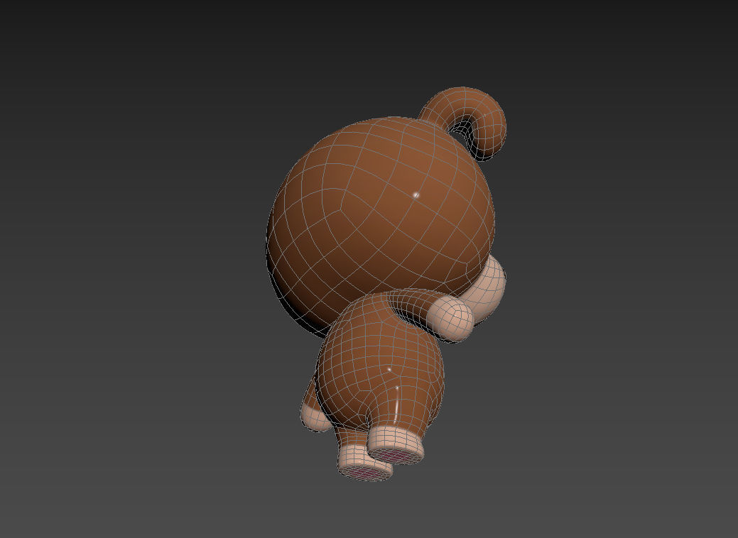 Character057 Dog 3D model_17