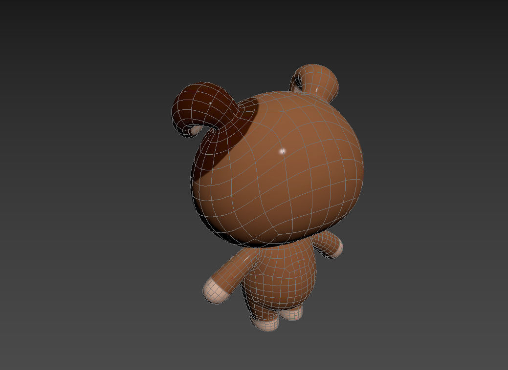 Character057 Dog 3D model_19