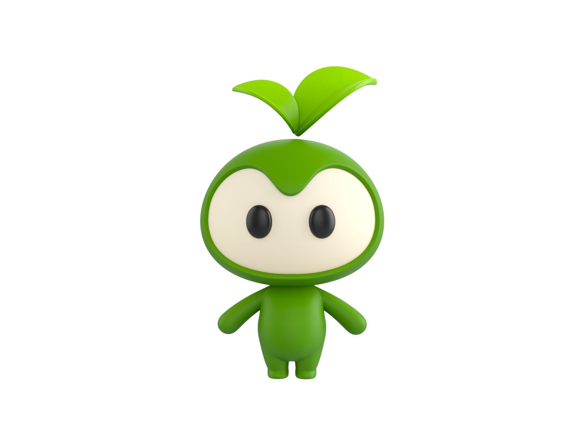 Character058 Mascot 3D model_1
