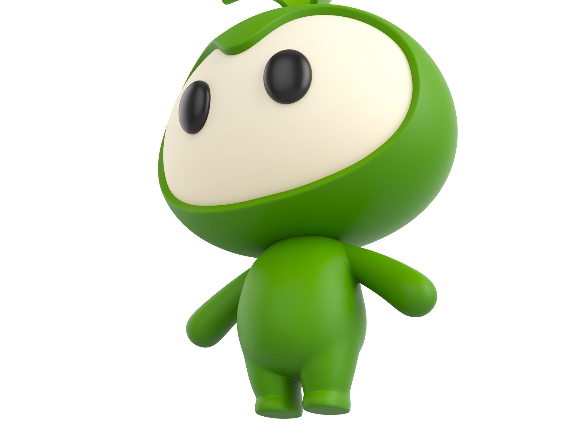 Character058 Mascot 3D model_9