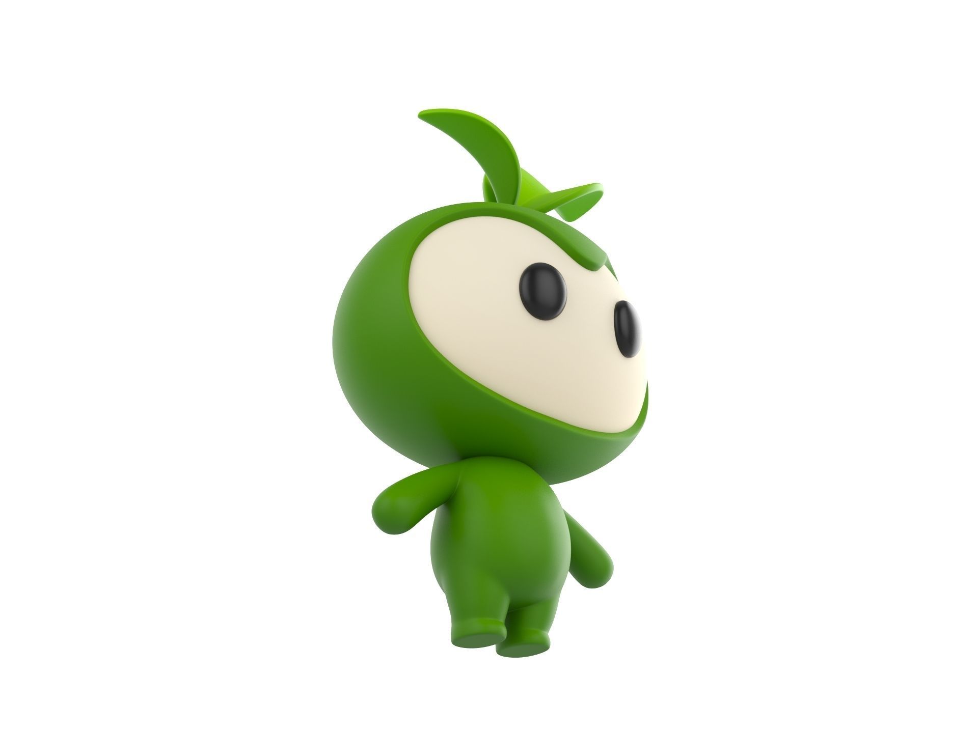 Character058 Mascot 3D model_2