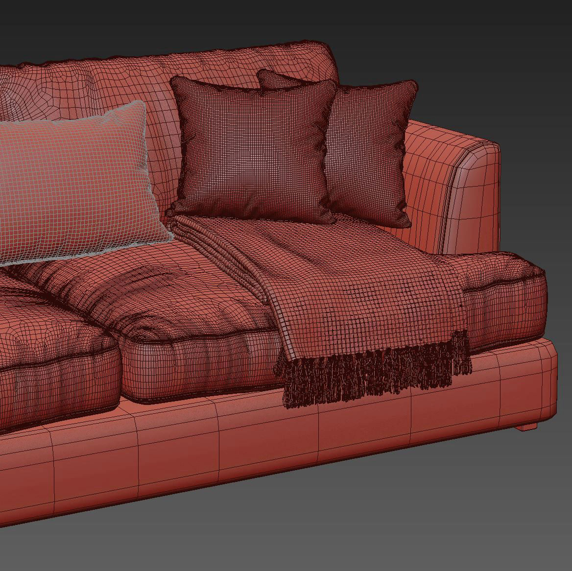 Sofa Bernhardt Sydney 3D model_4