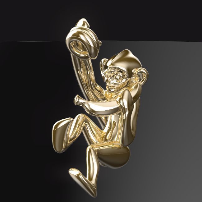 3D-Monkeys 366 3D print model_1