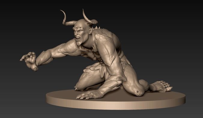 Demon Creature 07 3D model