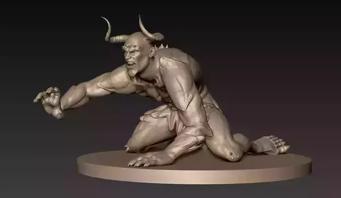Demon Creature 07 3D model