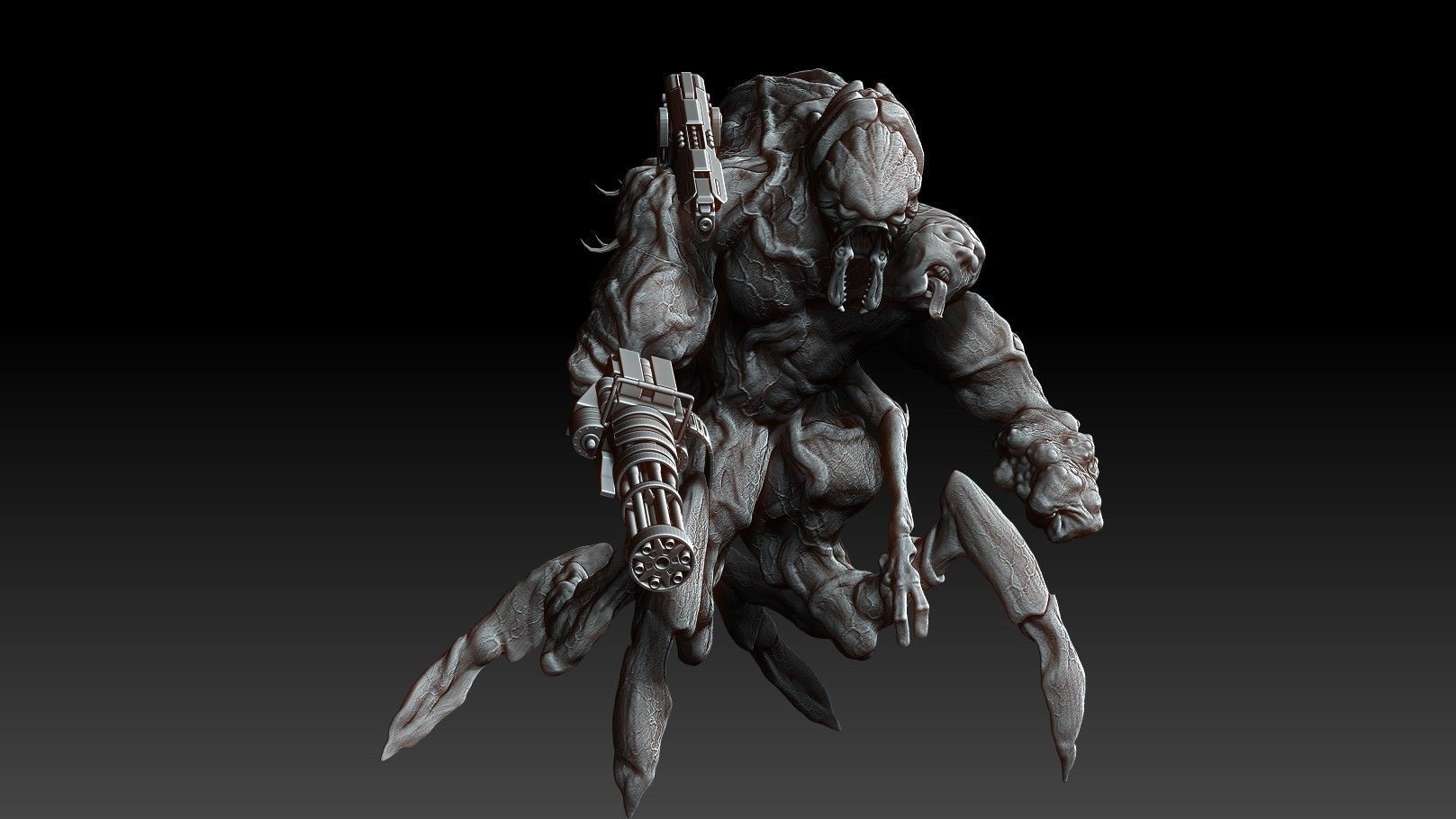 Soul Eater Demon 3D model_9