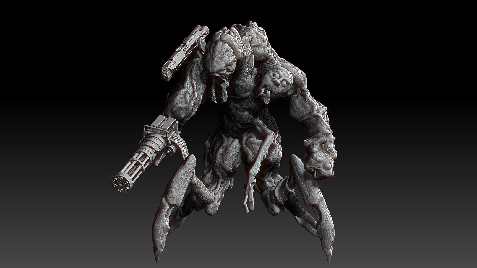 Soul Eater Demon 3D model_8