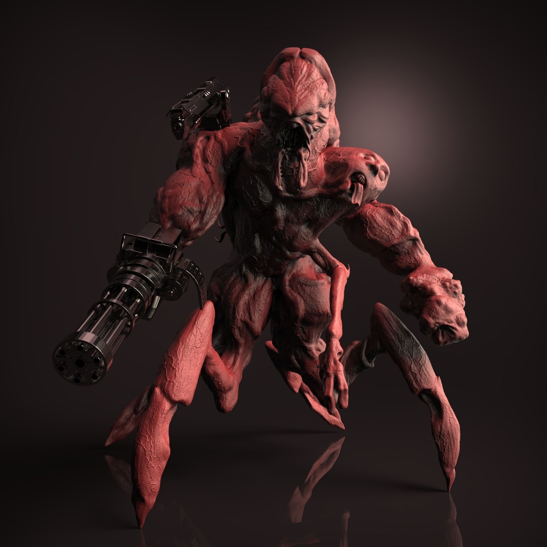 Soul Eater Demon 3D model_5