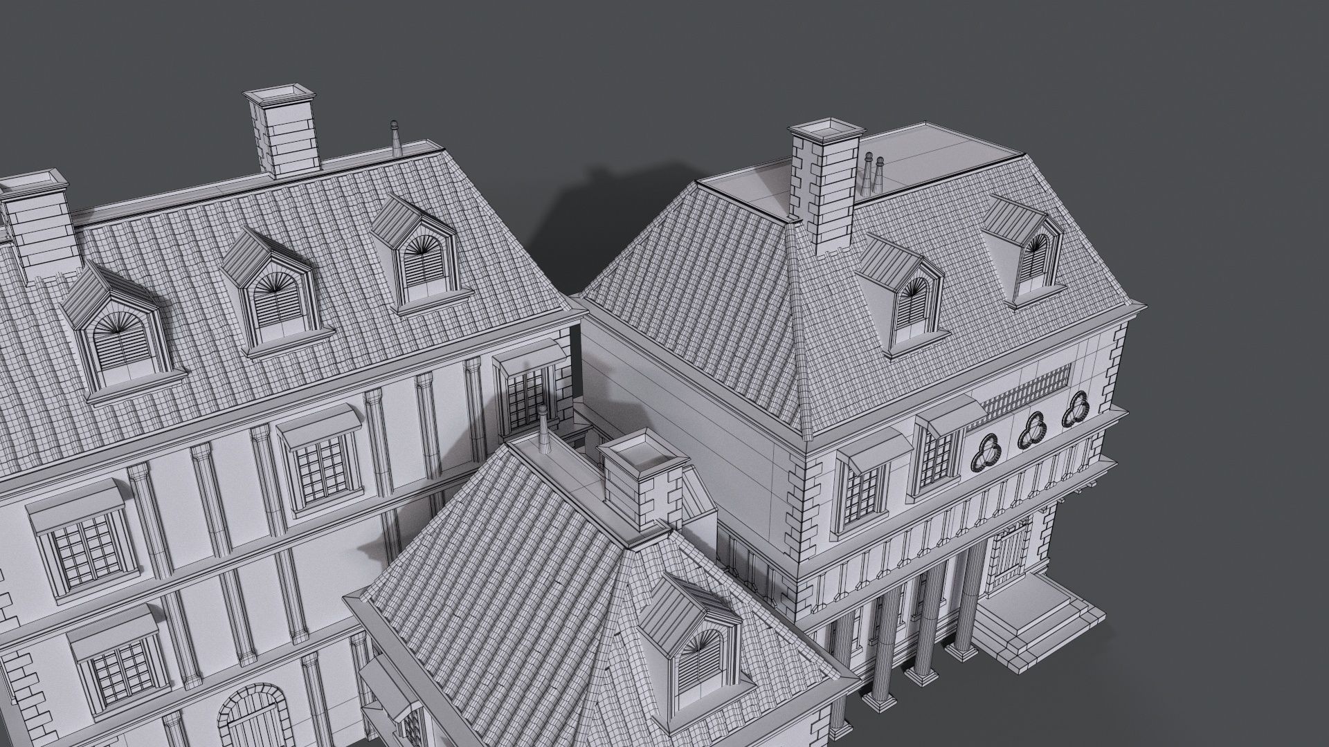 Gothic build D 3D model_16