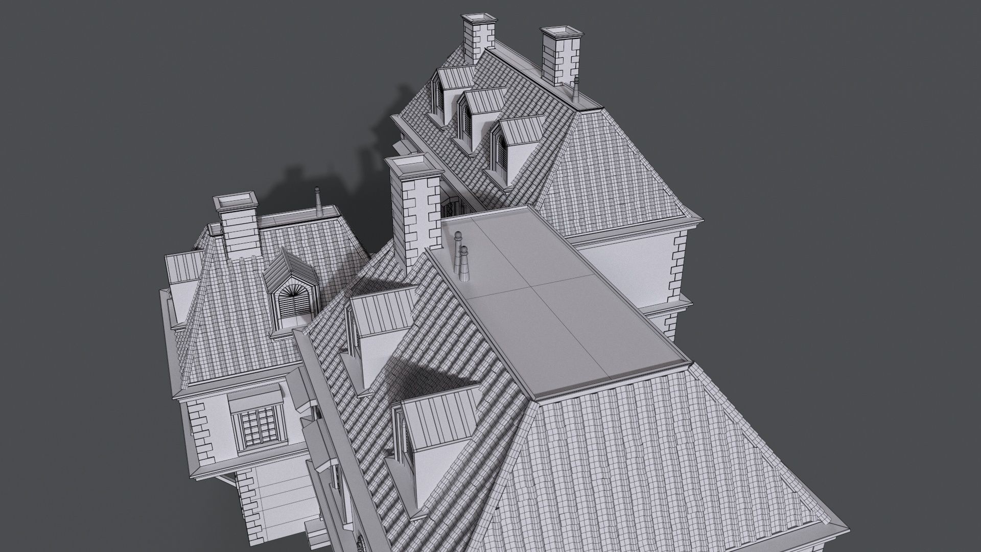 Gothic build D 3D model_17