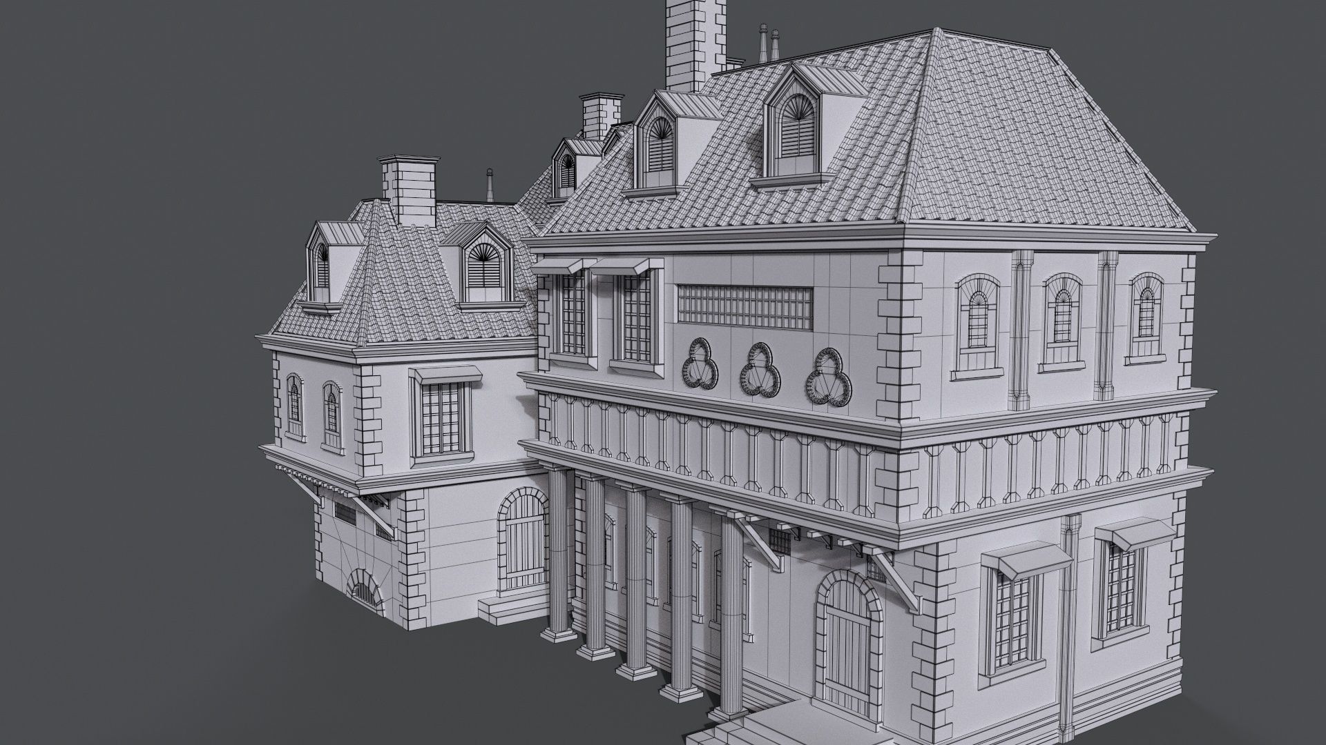 Gothic build D 3D model_15