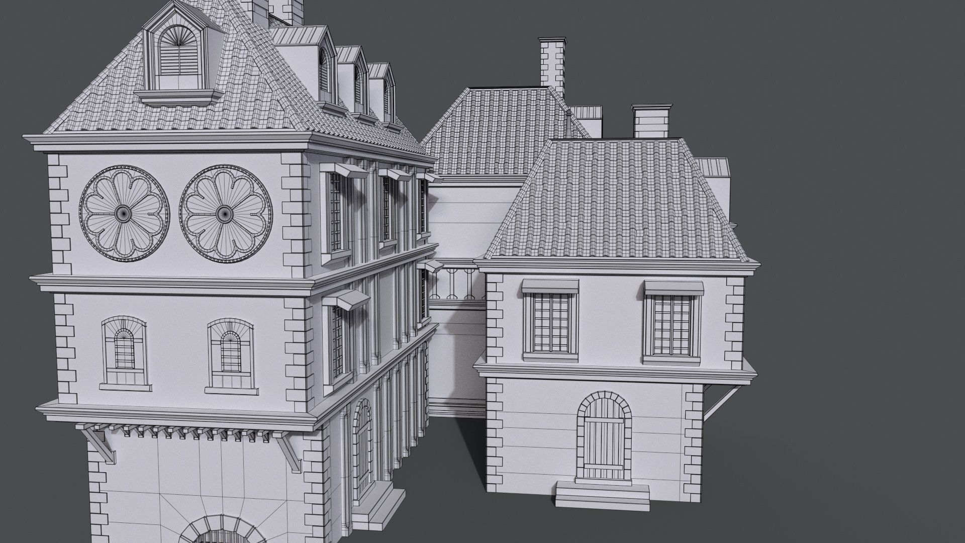 Gothic build D 3D model_14