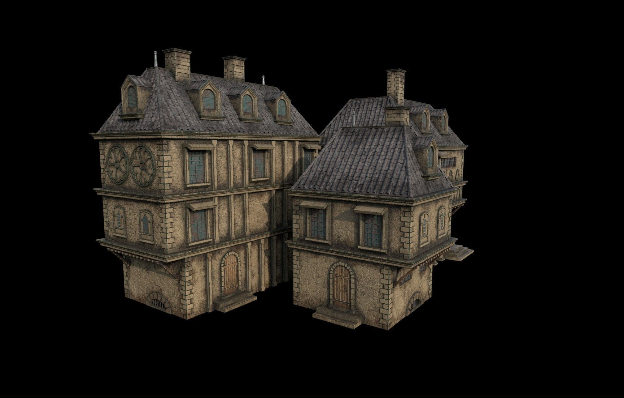 Gothic build D 3D model_3