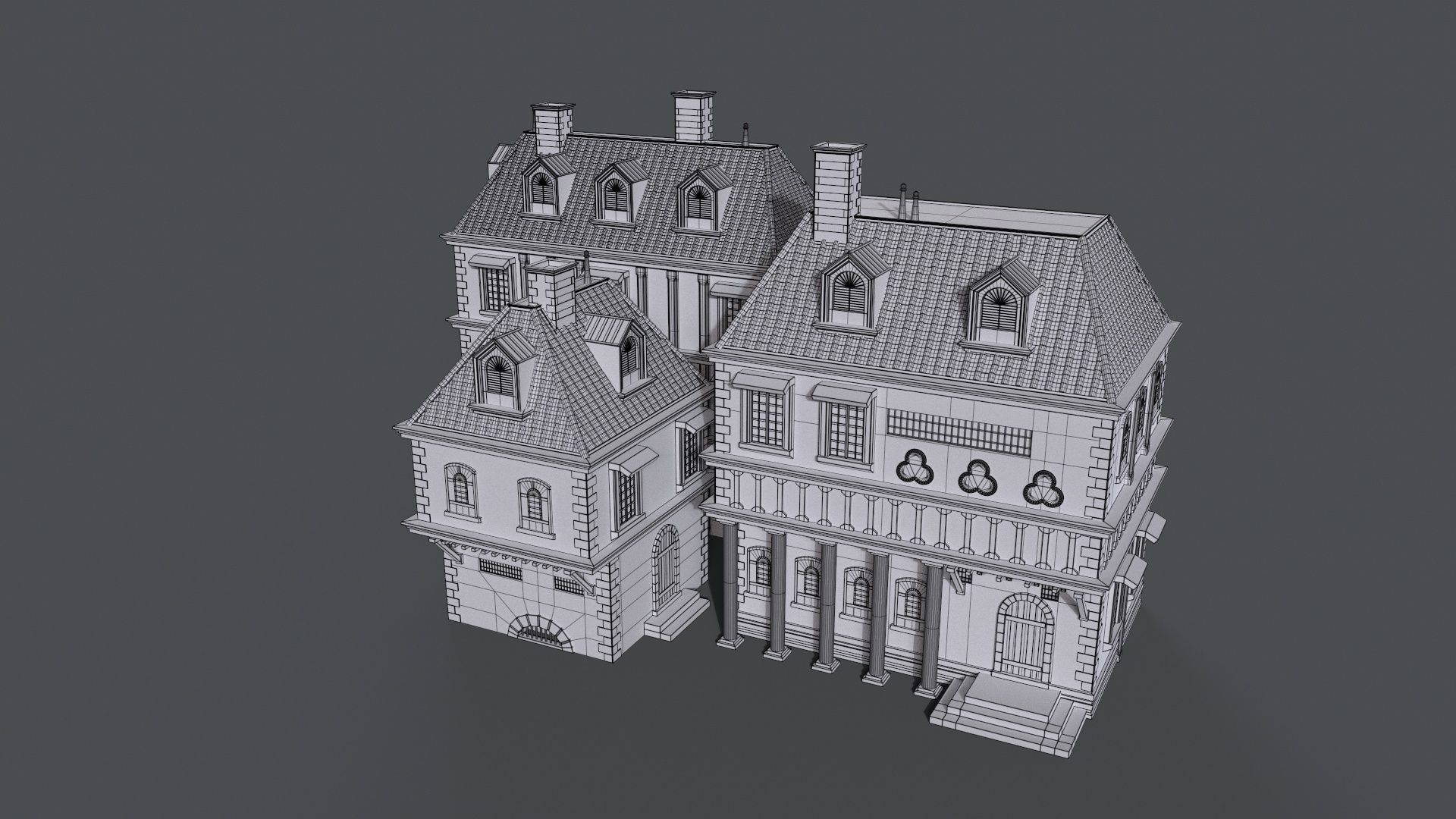 Gothic build D 3D model_19