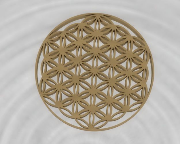 Life Flower 3D print model