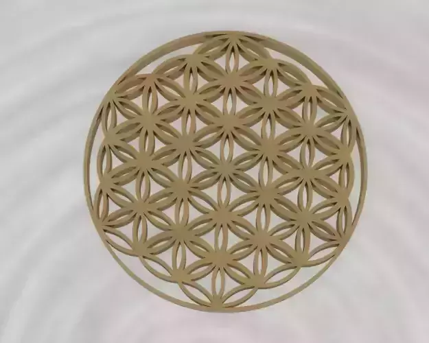 Life Flower 3D print model