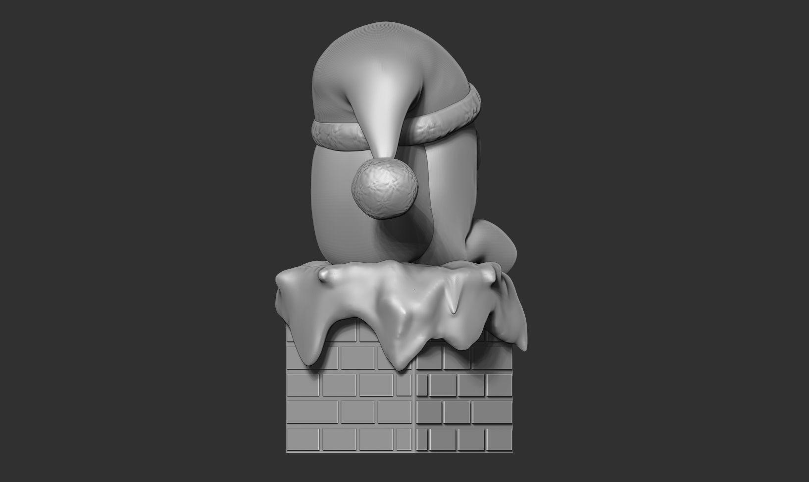 Santa Among Us Free 3D print model_13