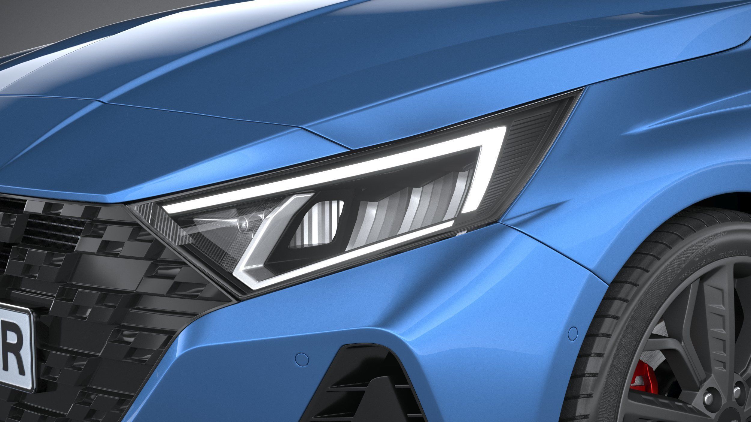 Hyundai i20 N 2021 3D model_14