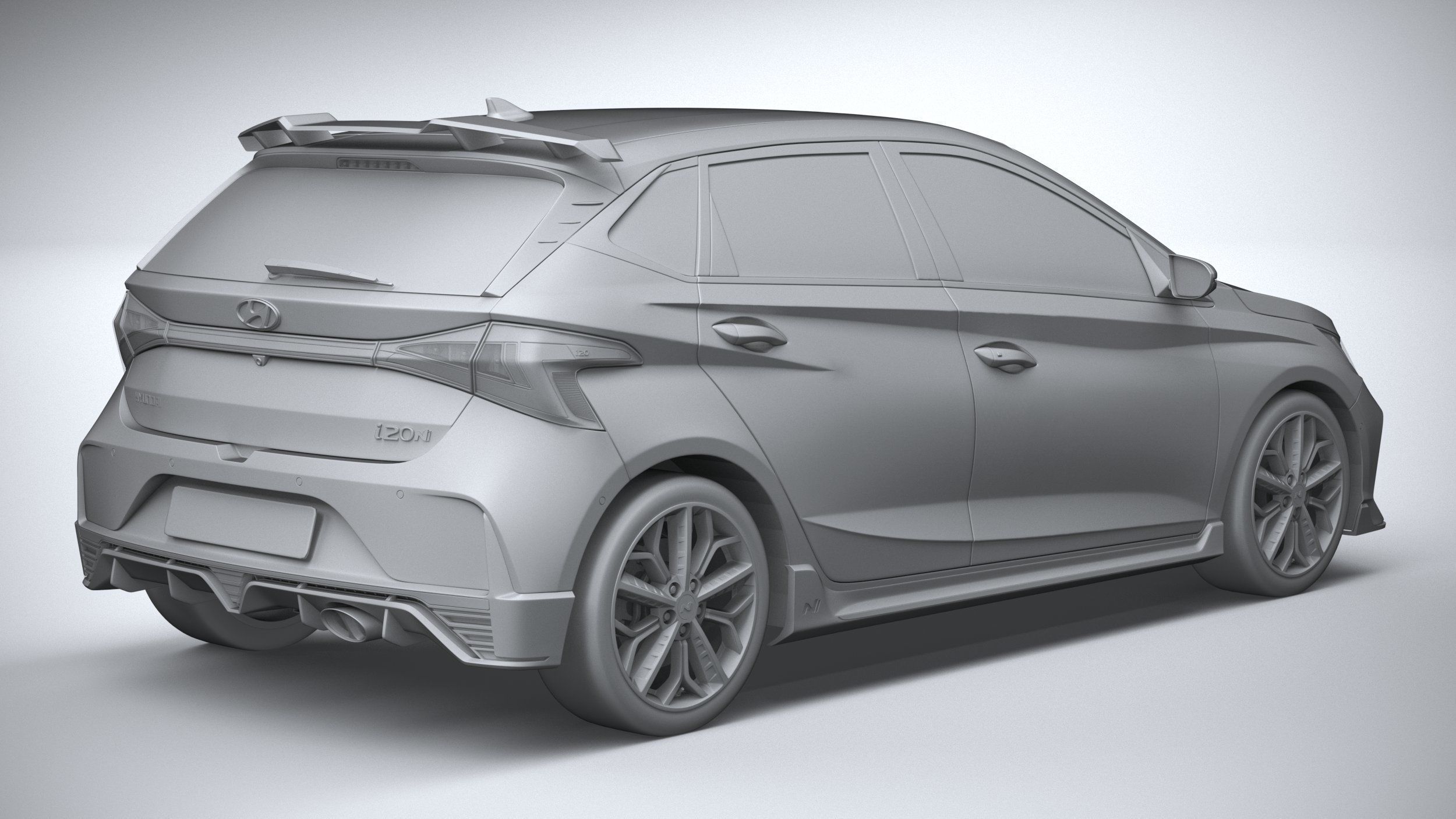 Hyundai i20 N 2021 3D model_25