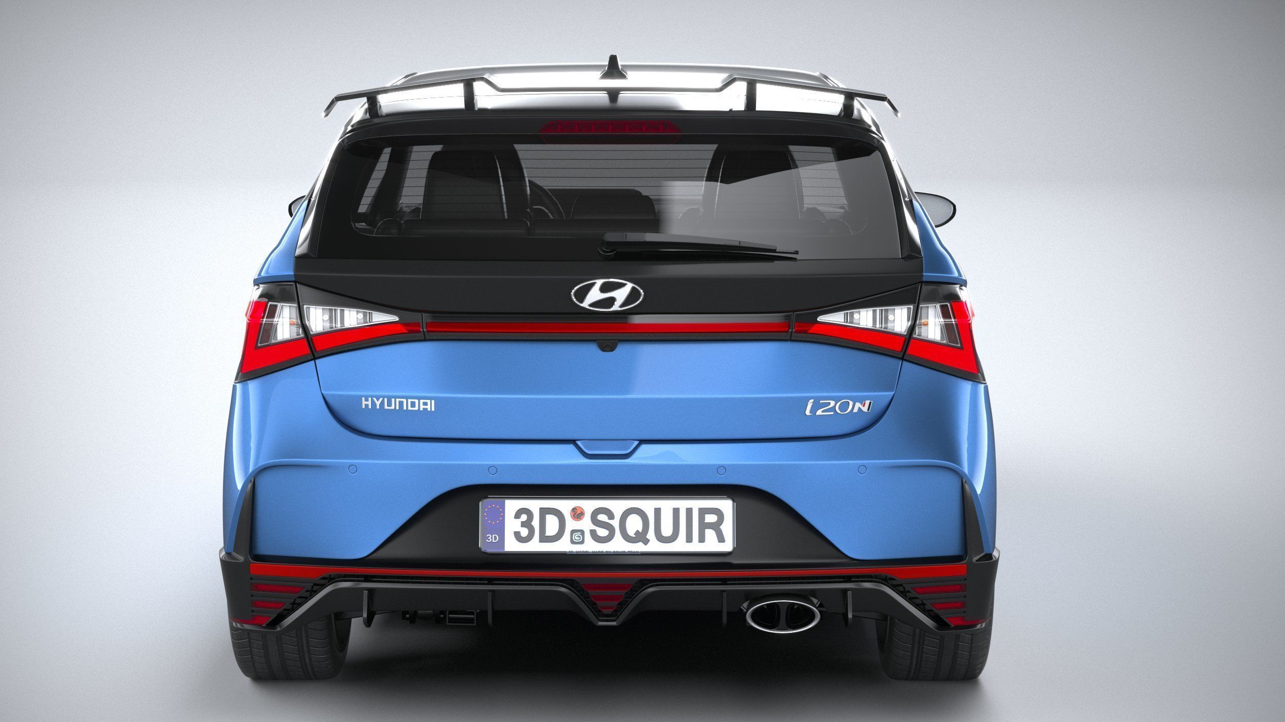 Hyundai i20 N 2021 3D model_4