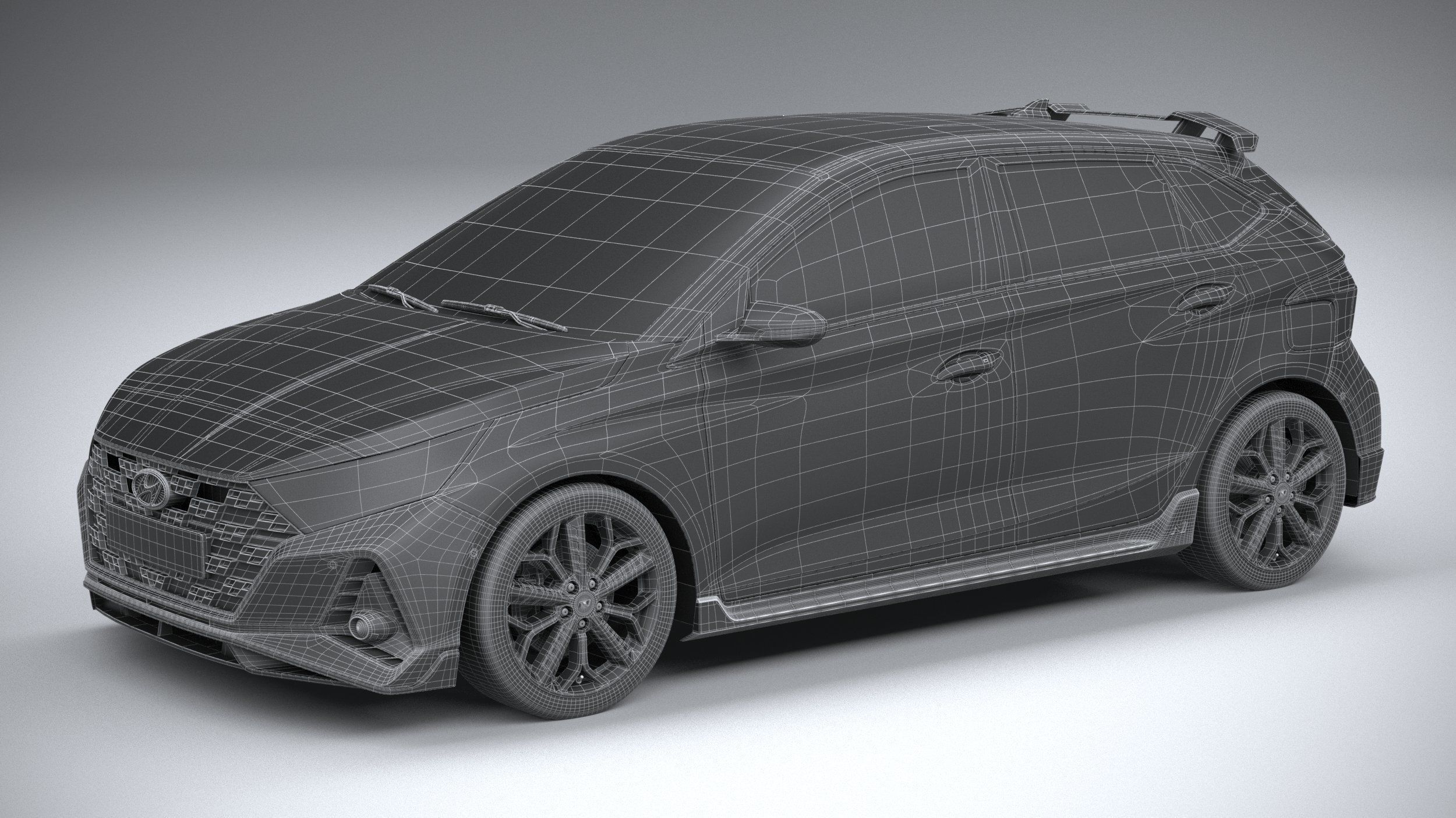 Hyundai i20 N 2021 3D model_28