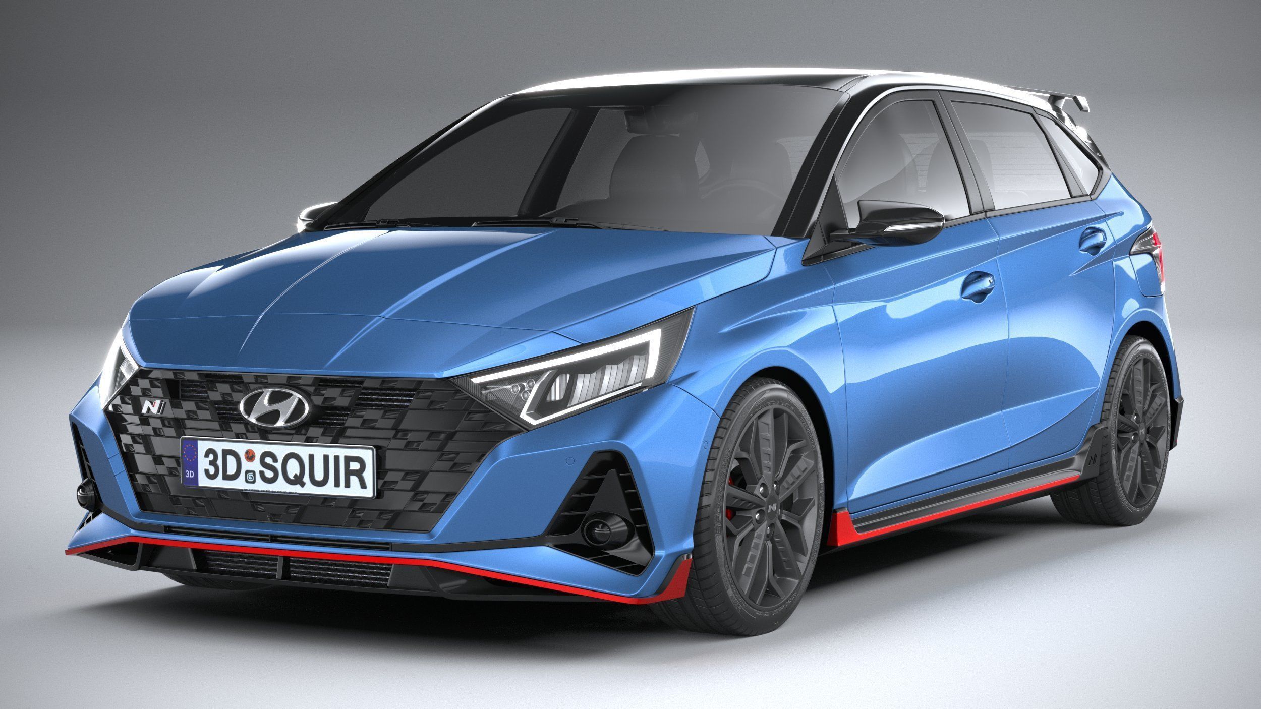 Hyundai i20 N 2021 3D model_2