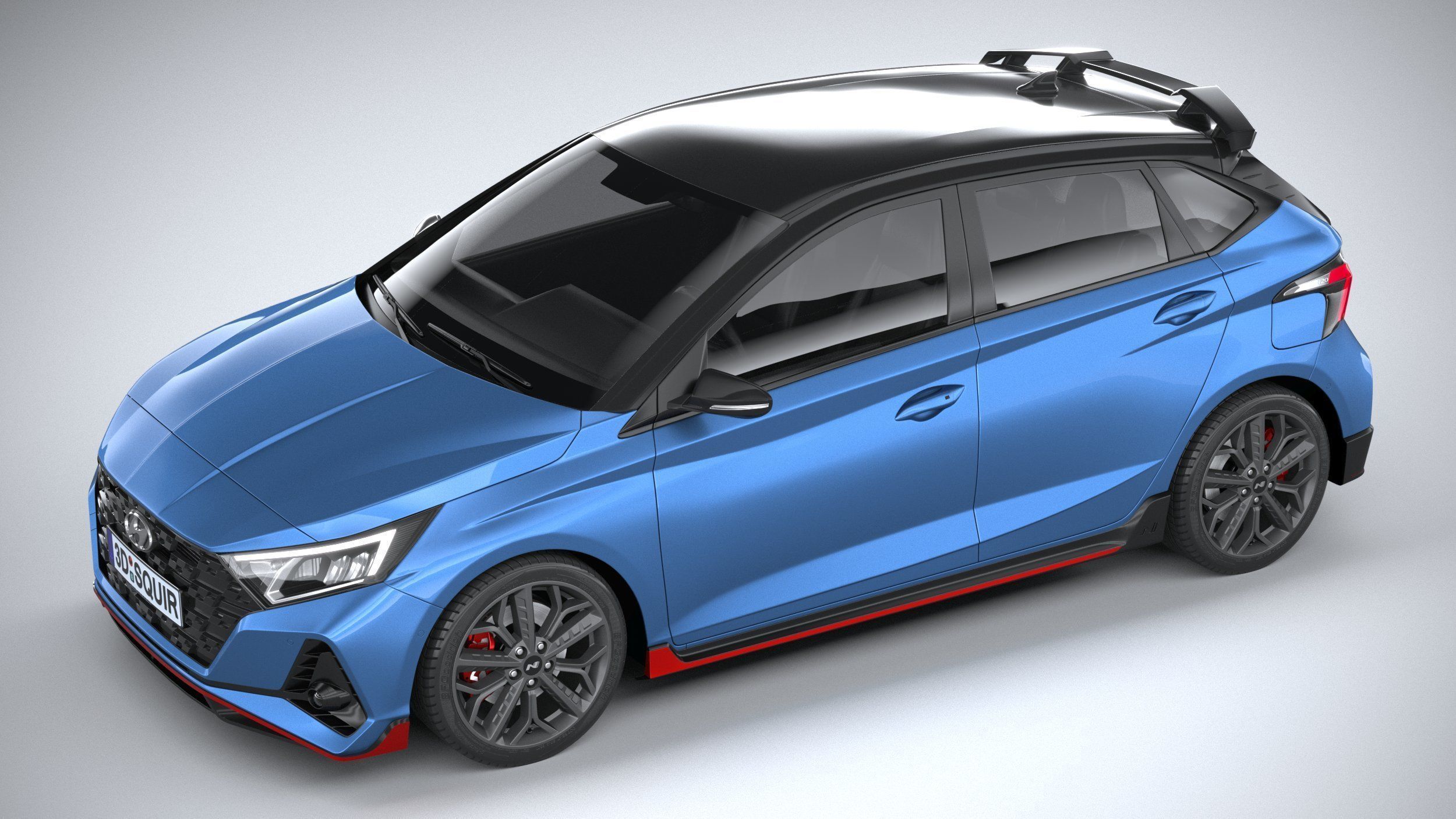 Hyundai i20 N 2021 3D model_7