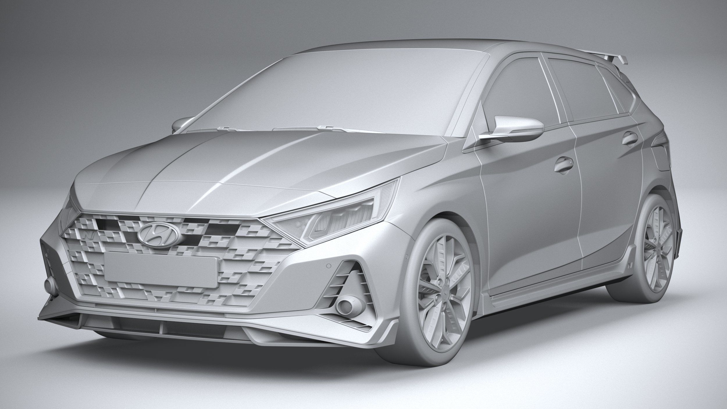 Hyundai i20 N 2021 3D model_20