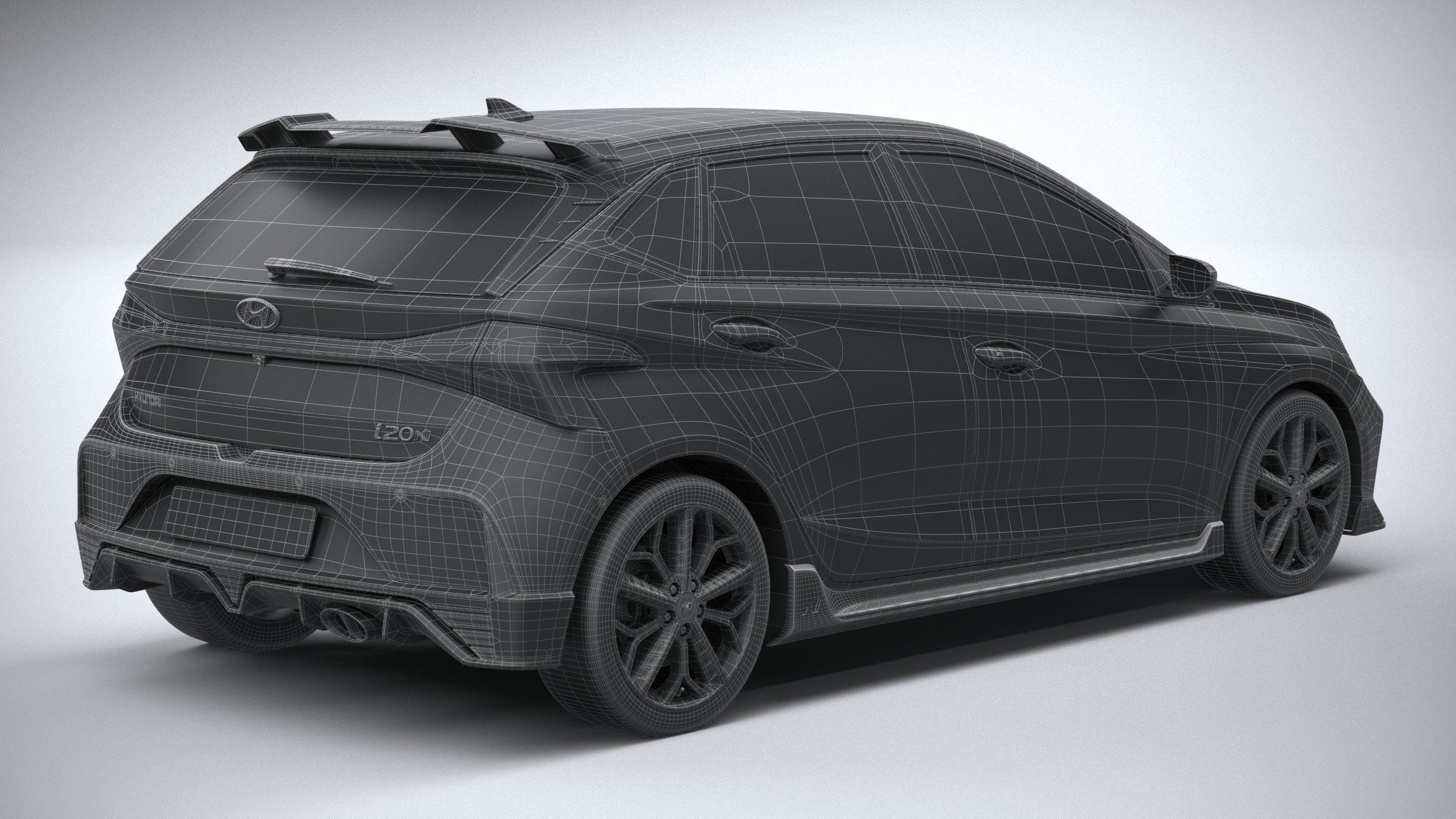 Hyundai i20 N 2021 3D model_29