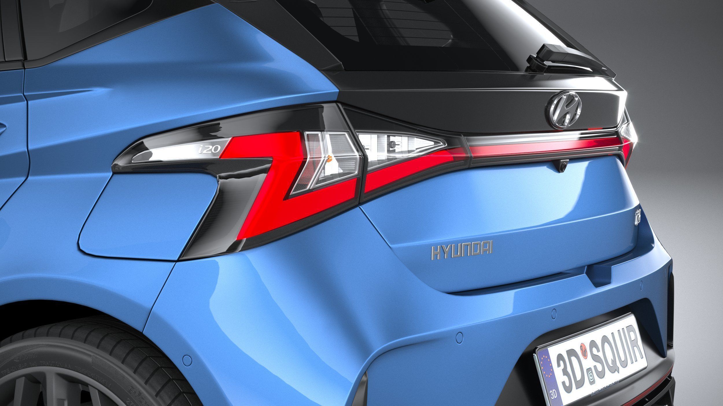 Hyundai i20 N 2021 3D model_6