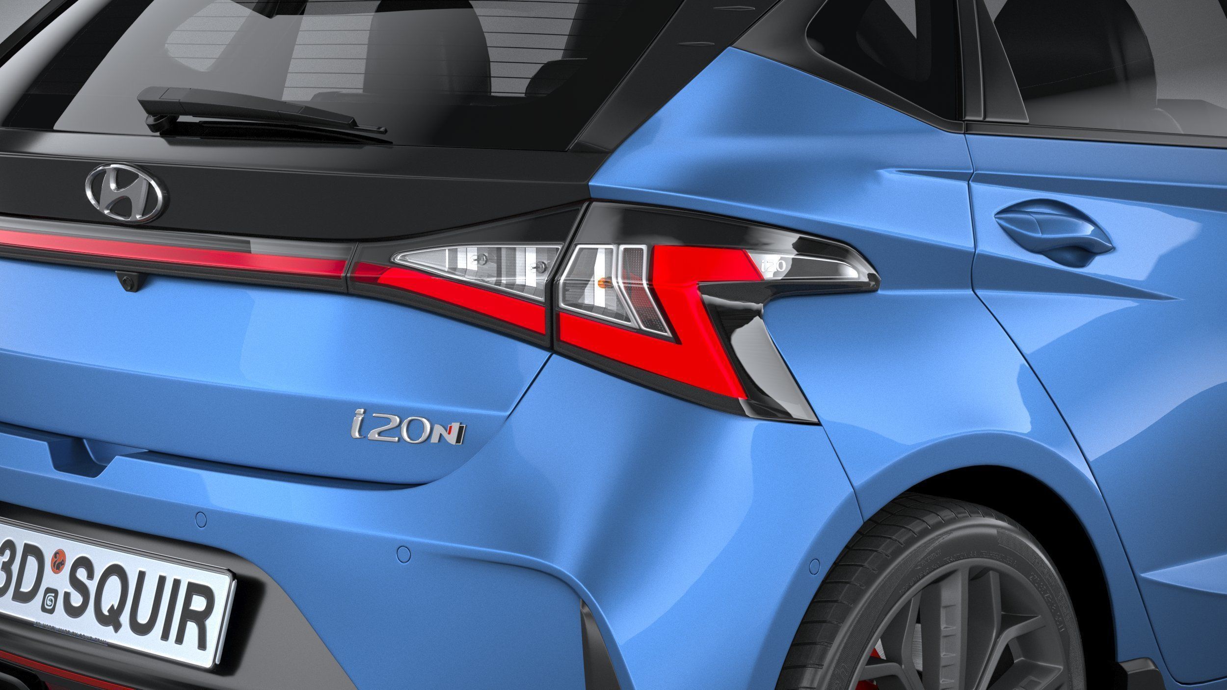 Hyundai i20 N 2021 3D model_18