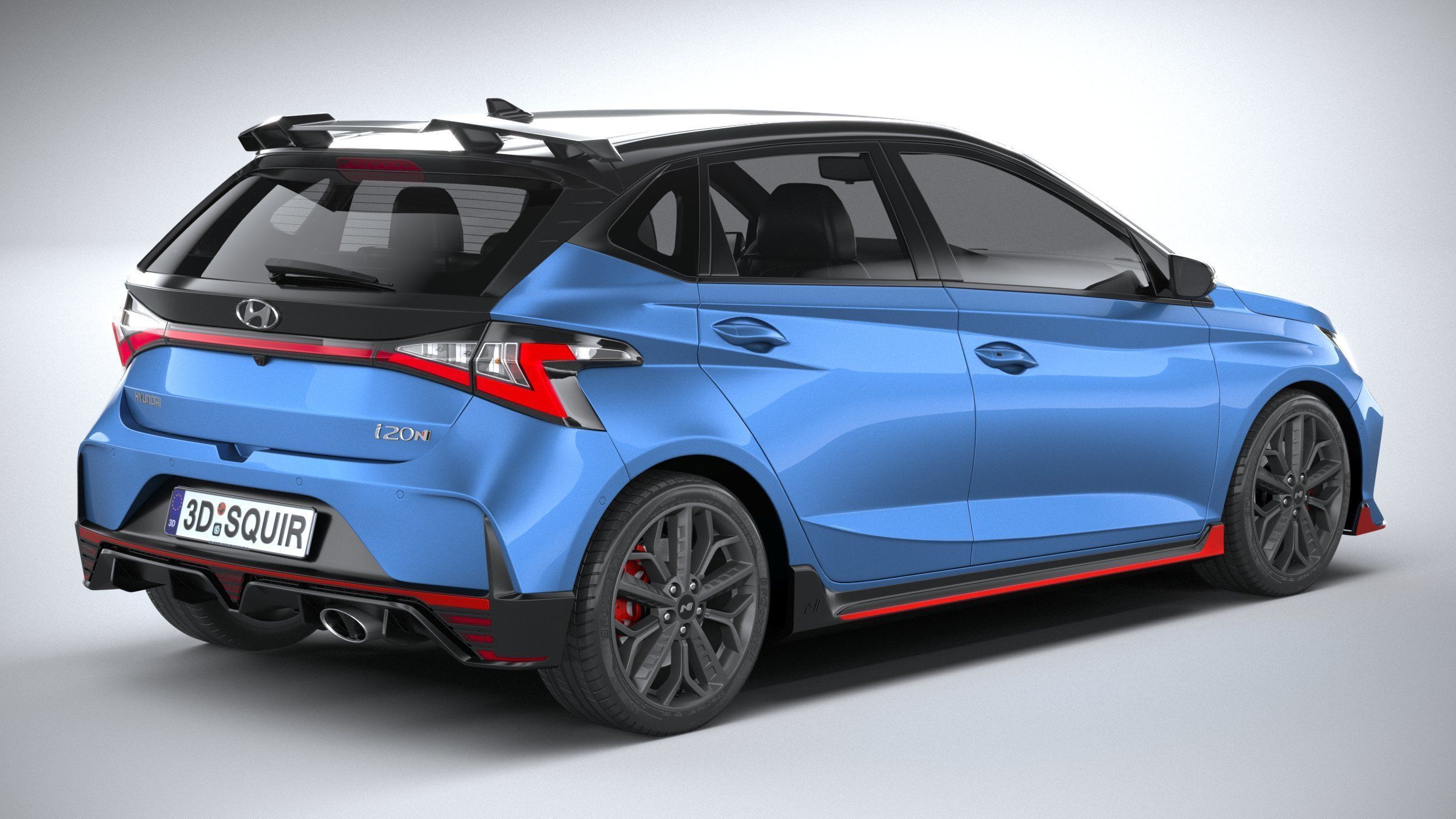 Hyundai i20 N 2021 3D model_17