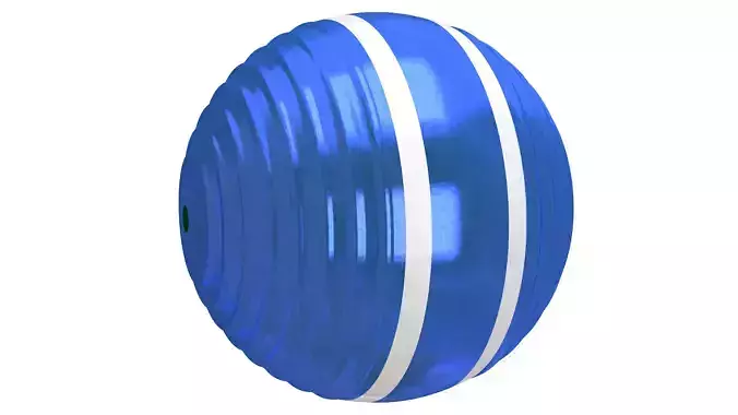 Croquet Ball blue
