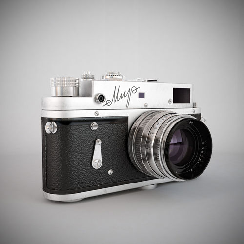 MIR Photocamera USSR PBR 3D model