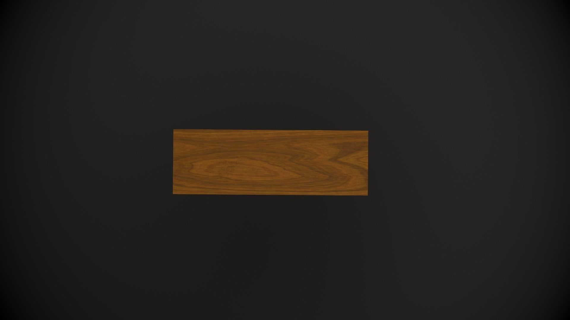 Box Table Low-poly 3D model_8