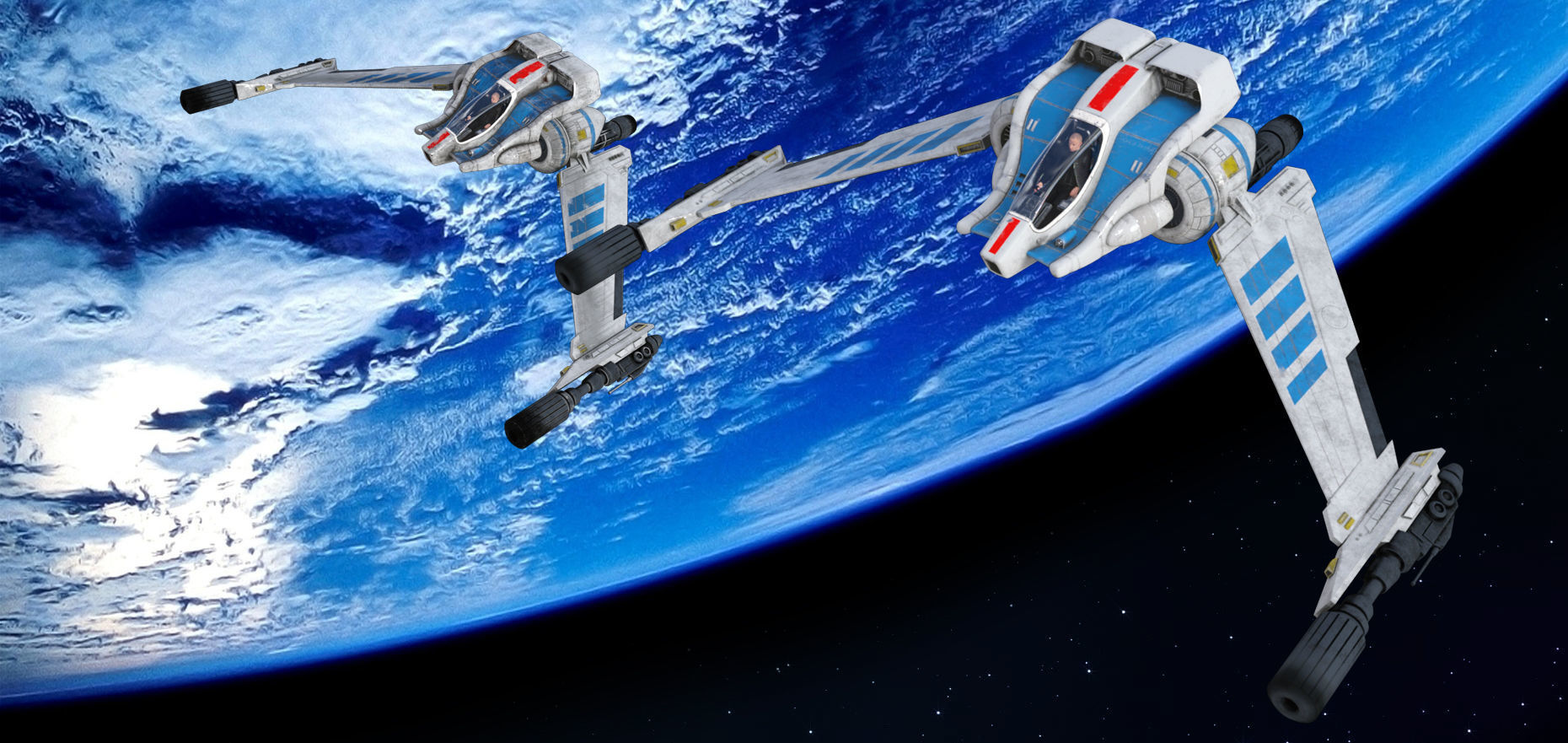 V-Wing Heavy Interceptor 3D model_3