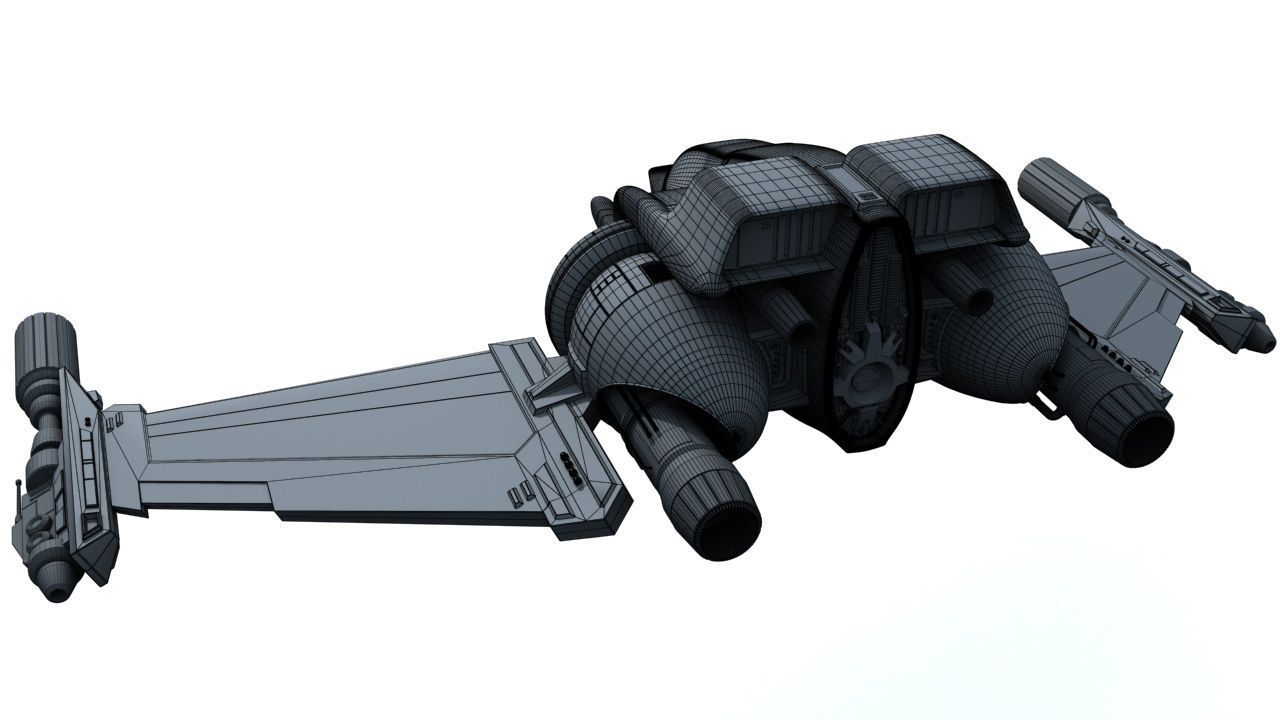 V-Wing Heavy Interceptor 3D model_20