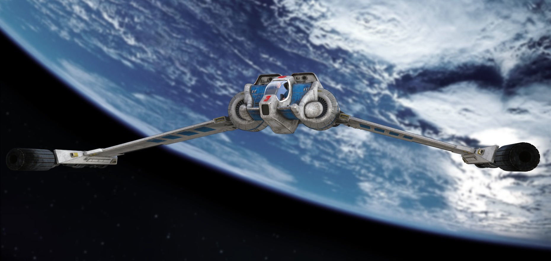 V-Wing Heavy Interceptor 3D model_2