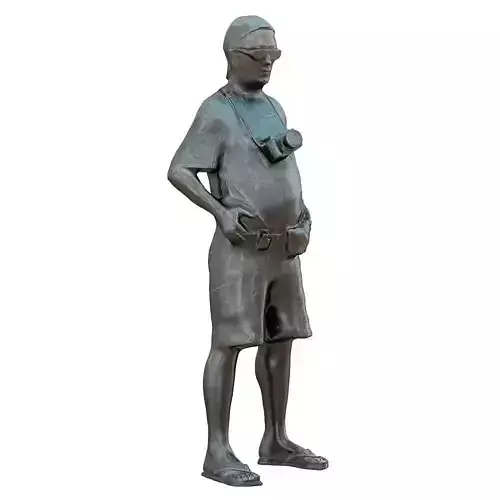 Photographer Sculpture
