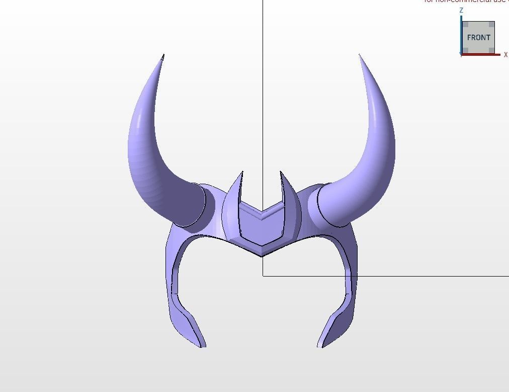Crown Loki series version 3D print model_6