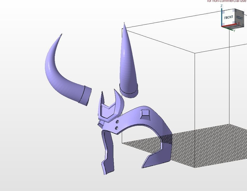 Crown Loki series version 3D print model_9