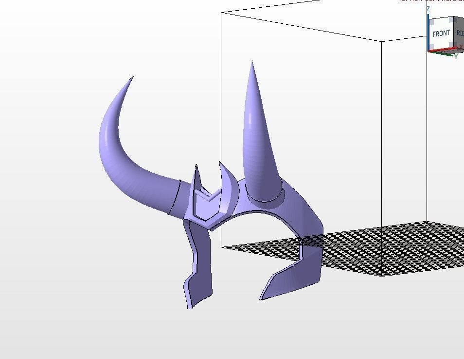 Crown Loki series version 3D print model_8
