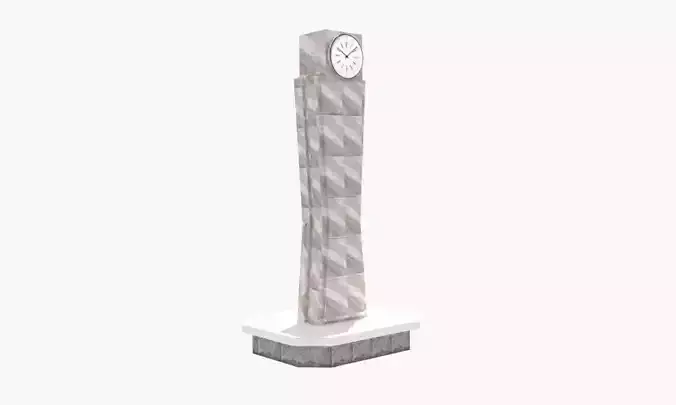 Clock Tower Free 3D model