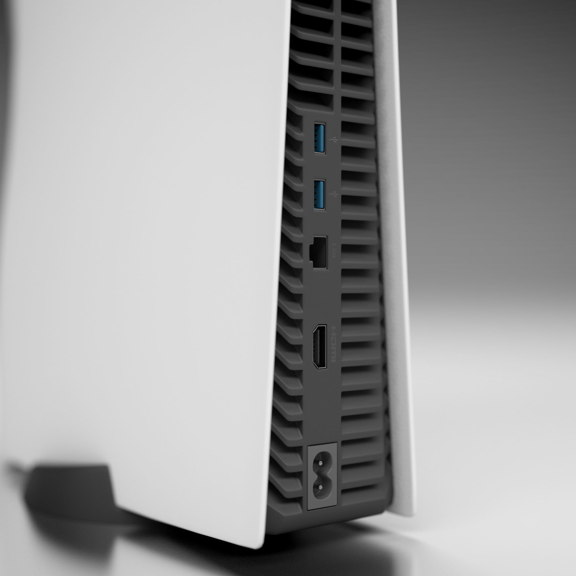 PS5 Console 3D model_7