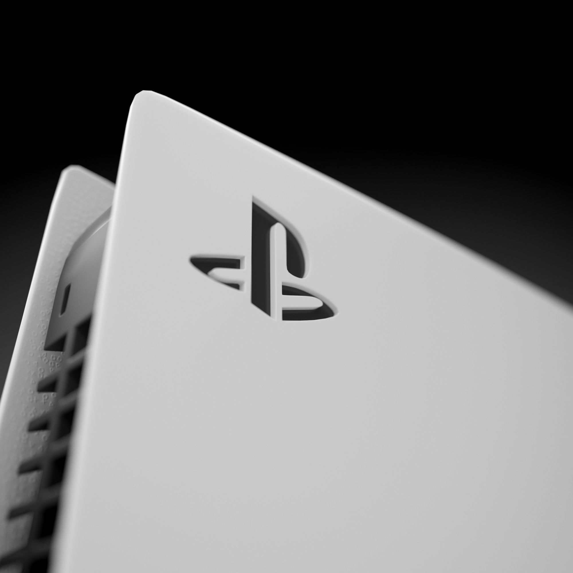 PS5 Console 3D model_6
