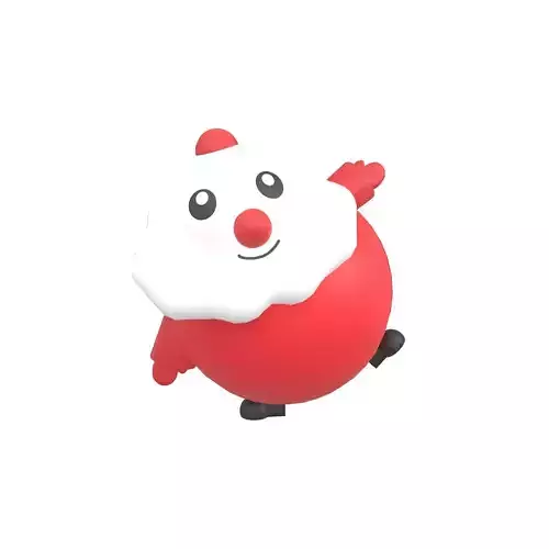 Cartoon Santa v1 001